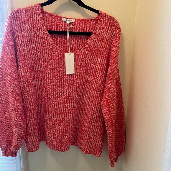 V-Supply Cotton V-Neck Sweater - Picture 4 of 4